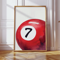 Lucky No. 7 Print