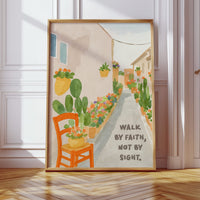 Walk by Faith Garden Path