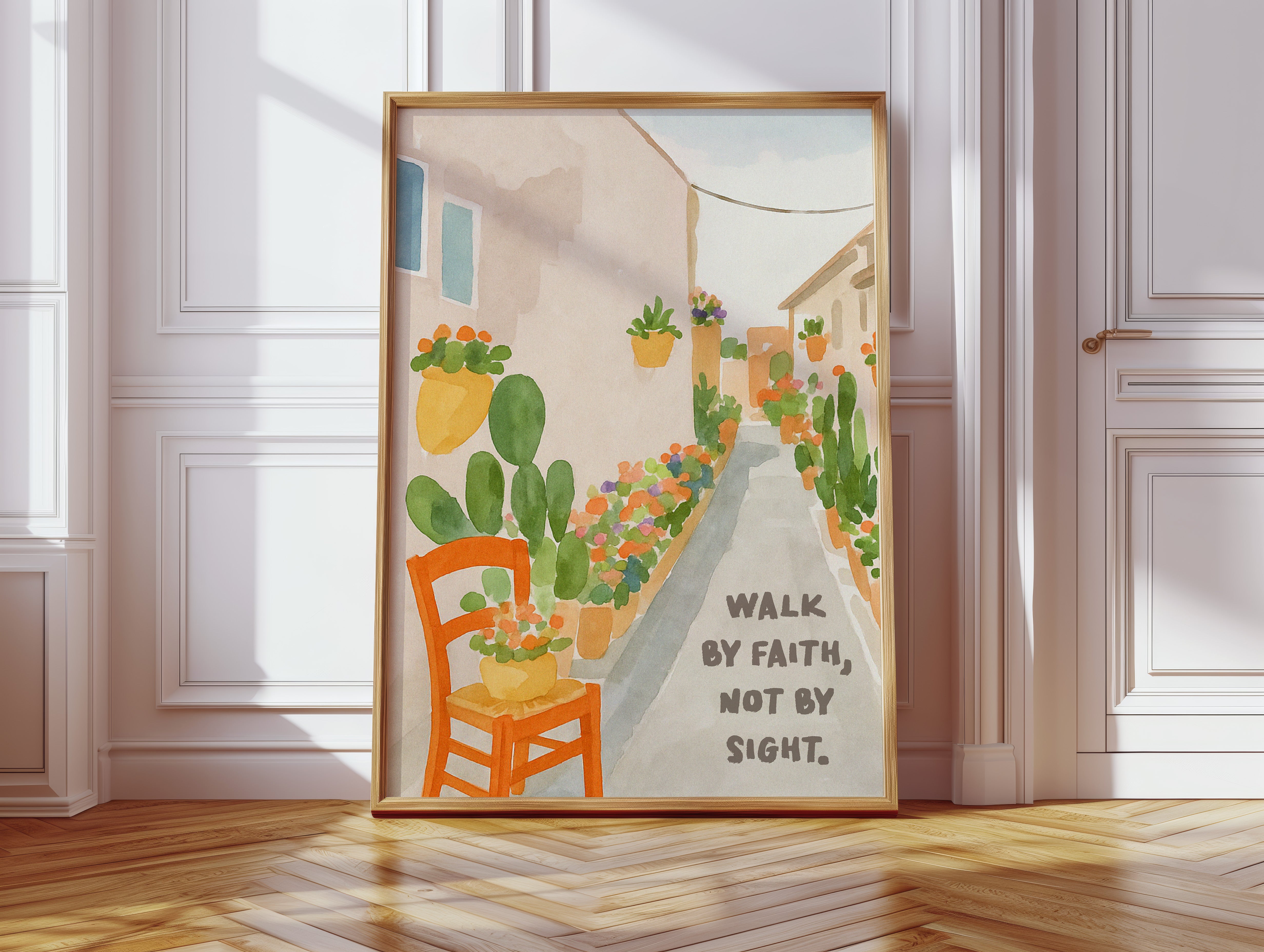 Walk by Faith Garden Path
