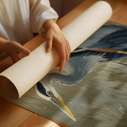 Marsh Sentinel Awaits Dawn