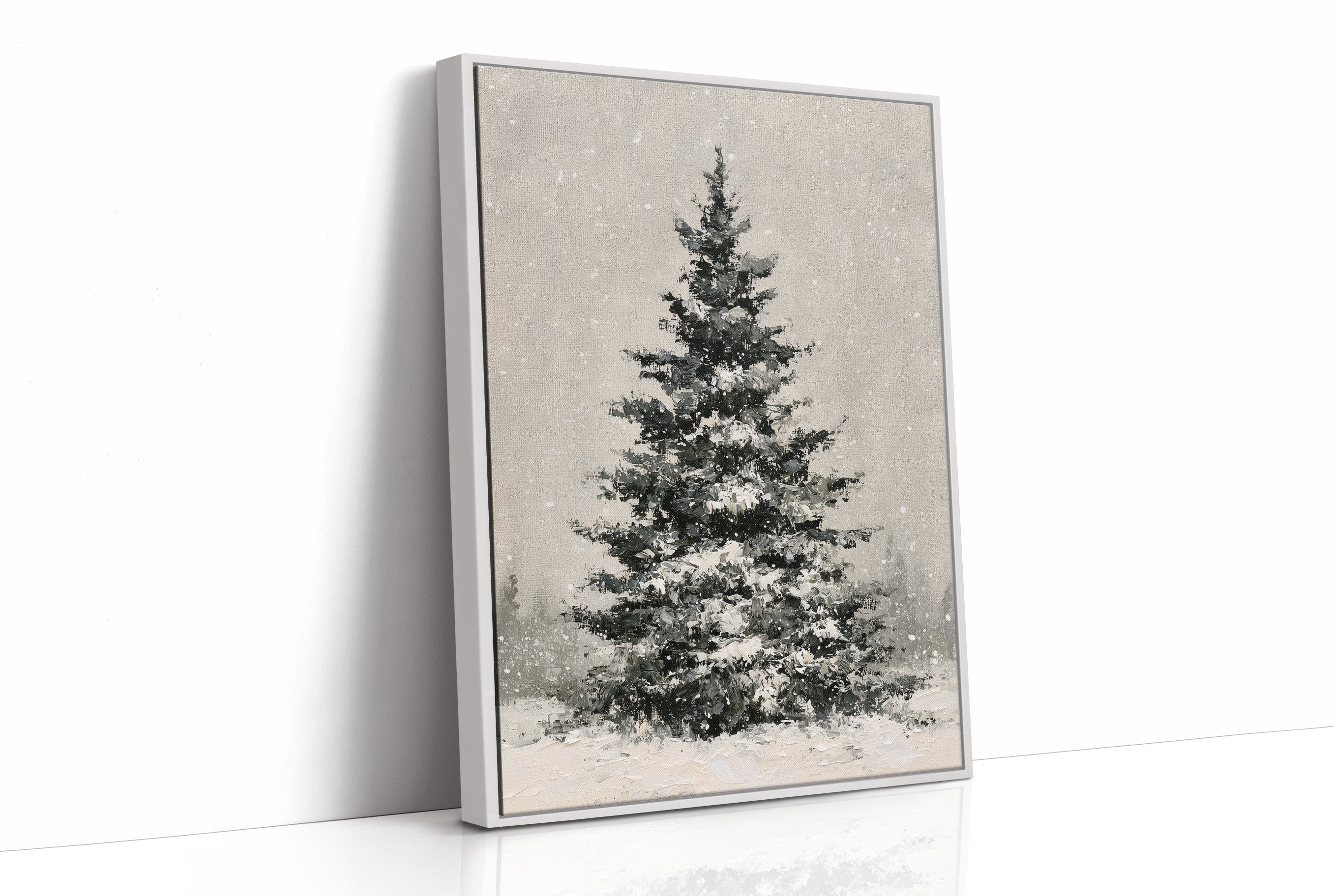 Lone Pine in Snowfall