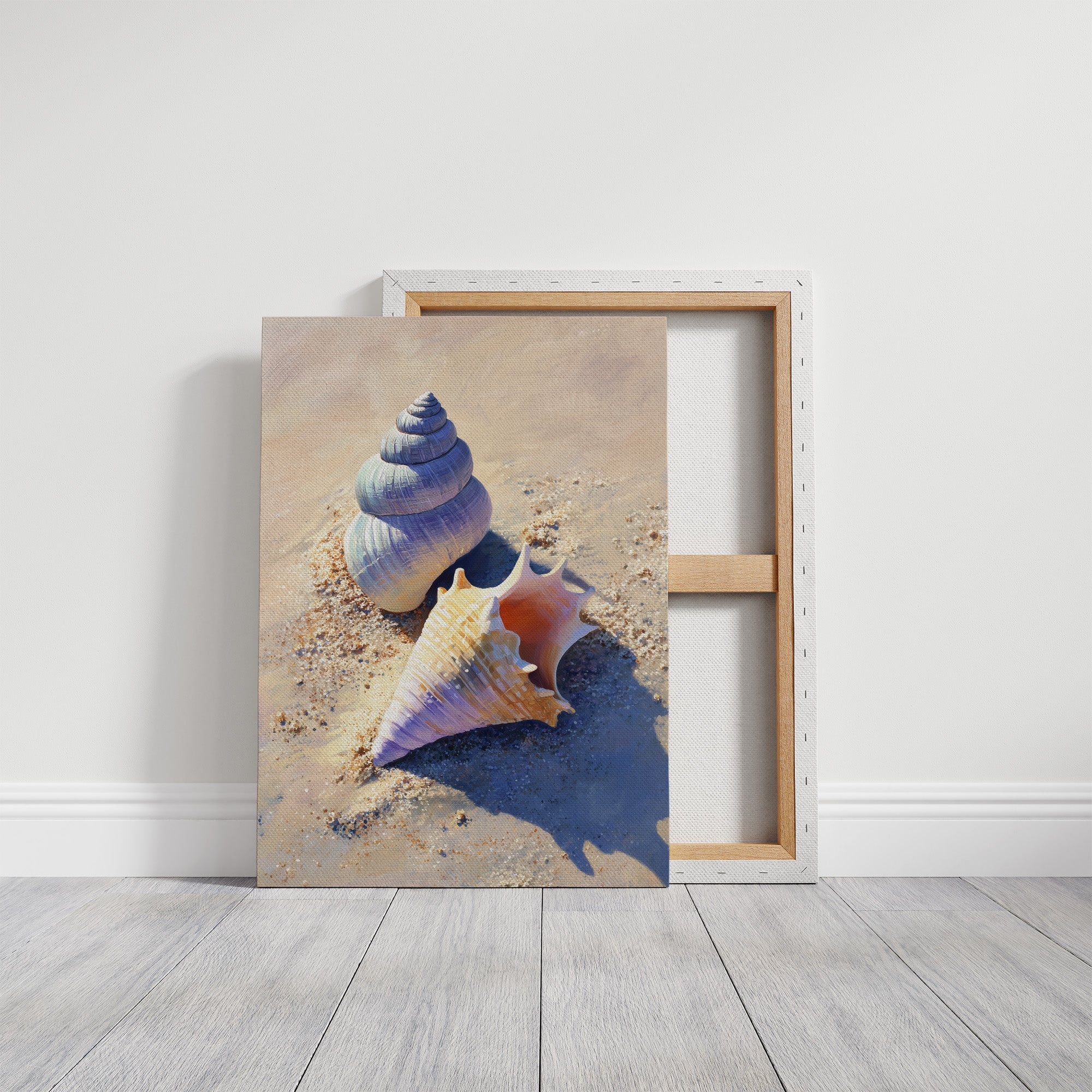 Coastal Treasures On Sunlit Sand