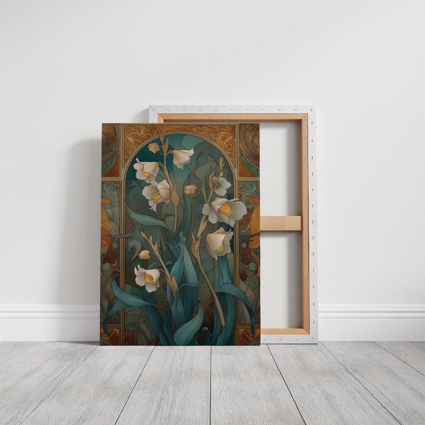 Where Daffodils Dream In Teal