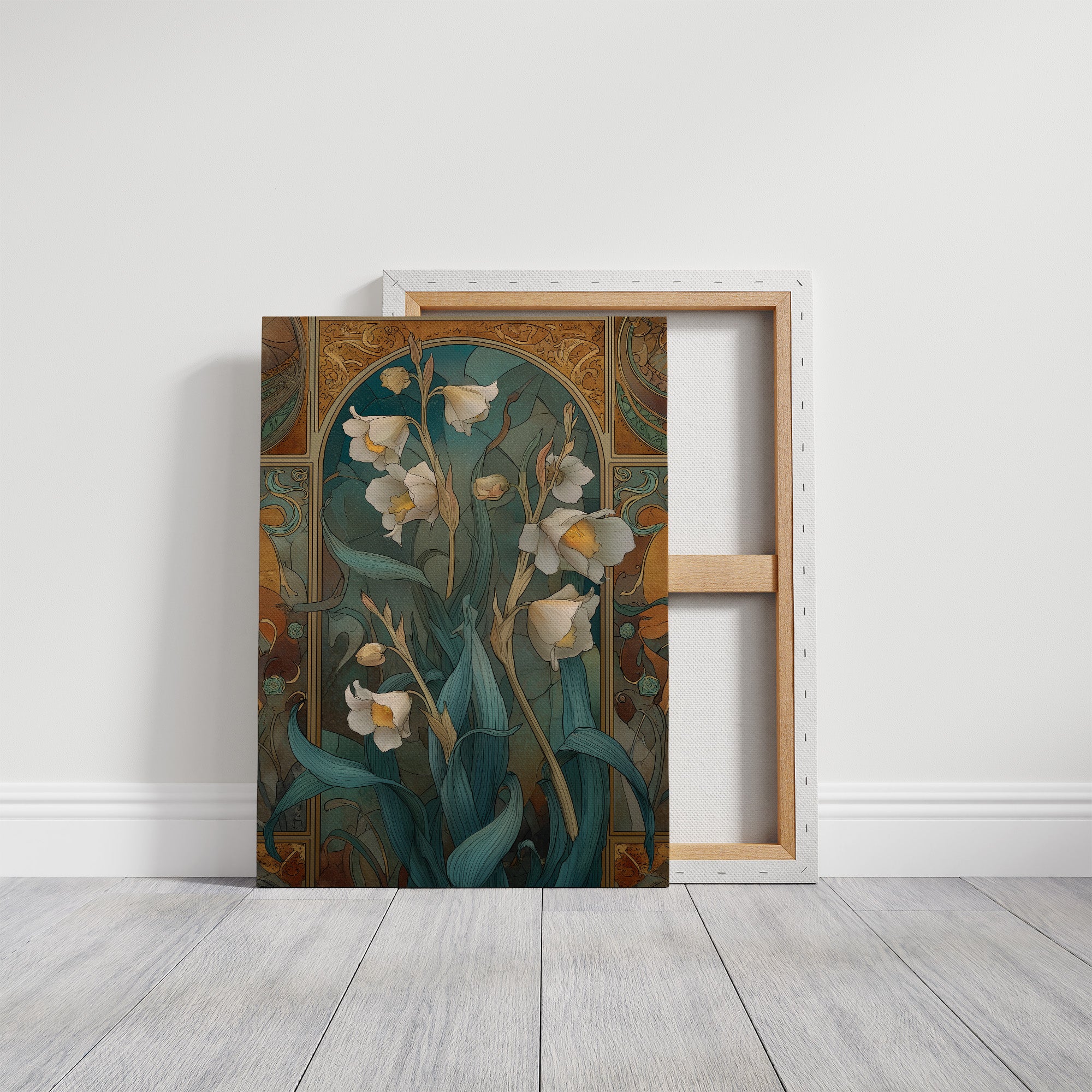 Where Daffodils Dream In Teal