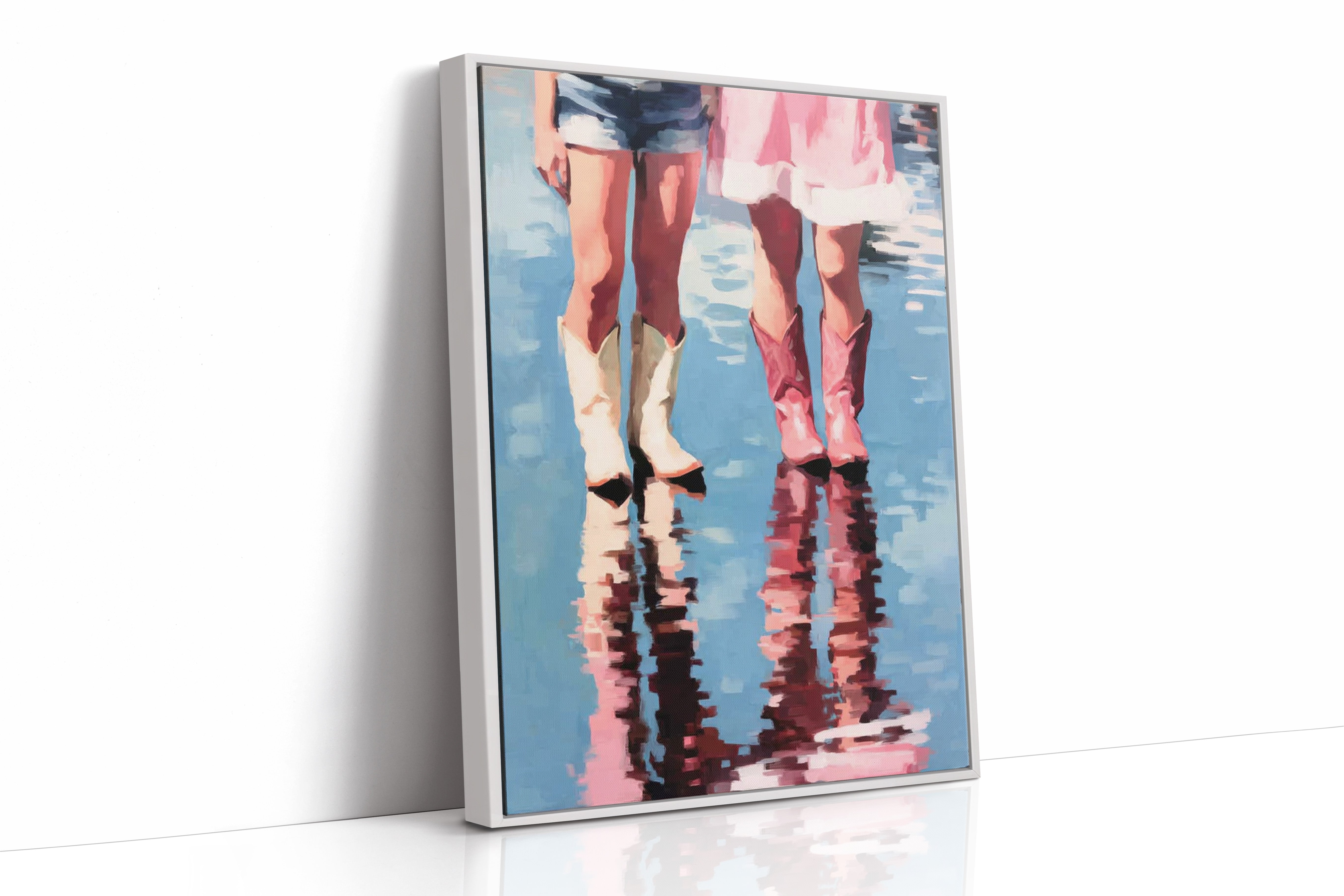 Summer Boots Ripple Blue Memories