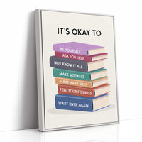 Its Okay To Stack Of Books