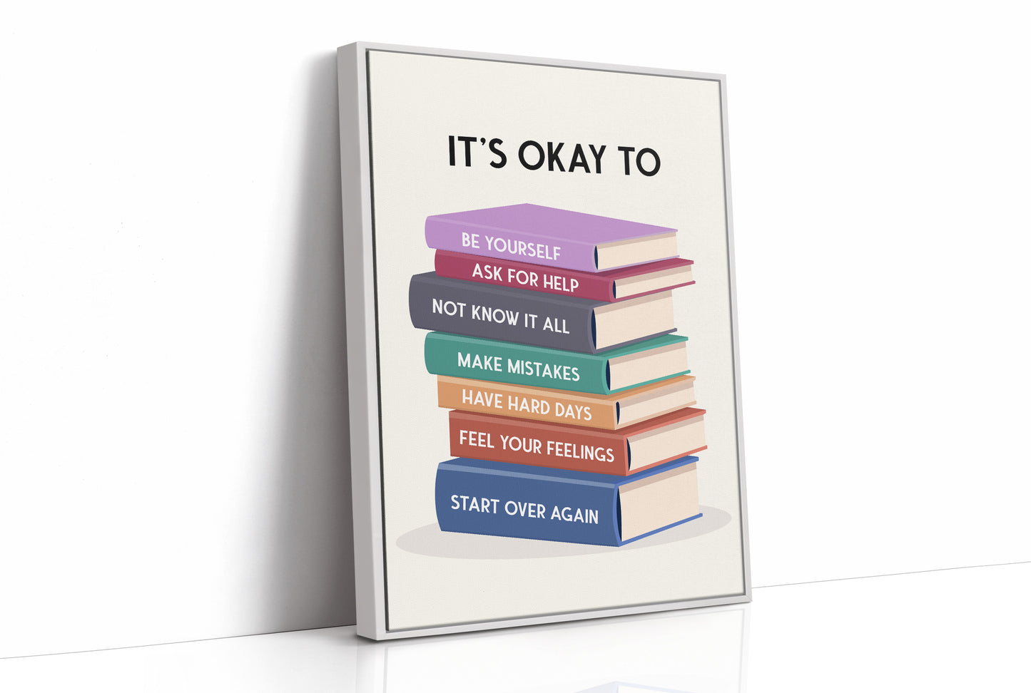 Its Okay To Stack Of Books