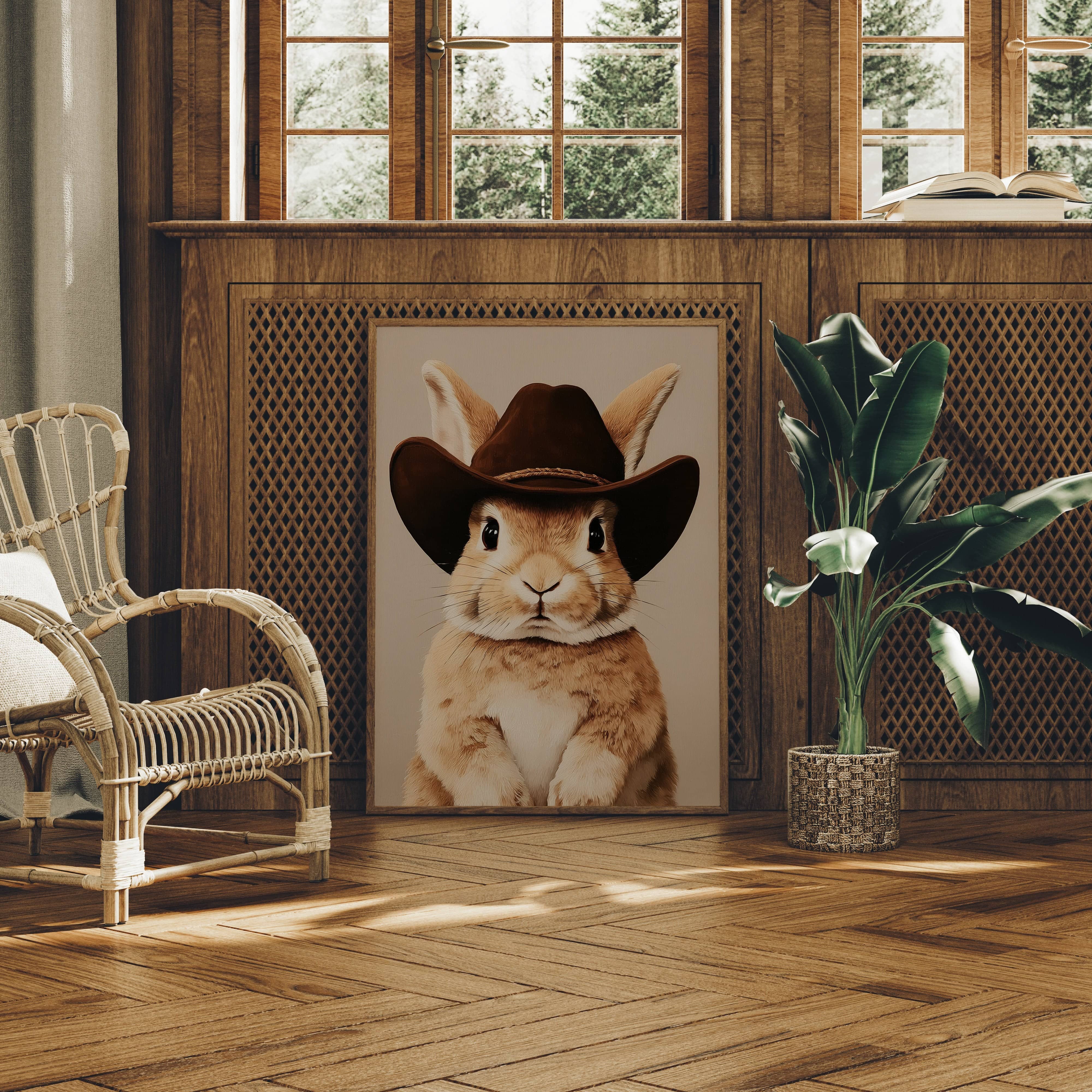 Ranch Hand Bunny Takes The Lead