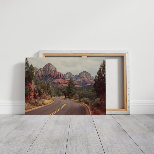 Winding Roads Lead To Crimson Peaks