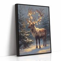 Starlit Antlers Pierce December Night