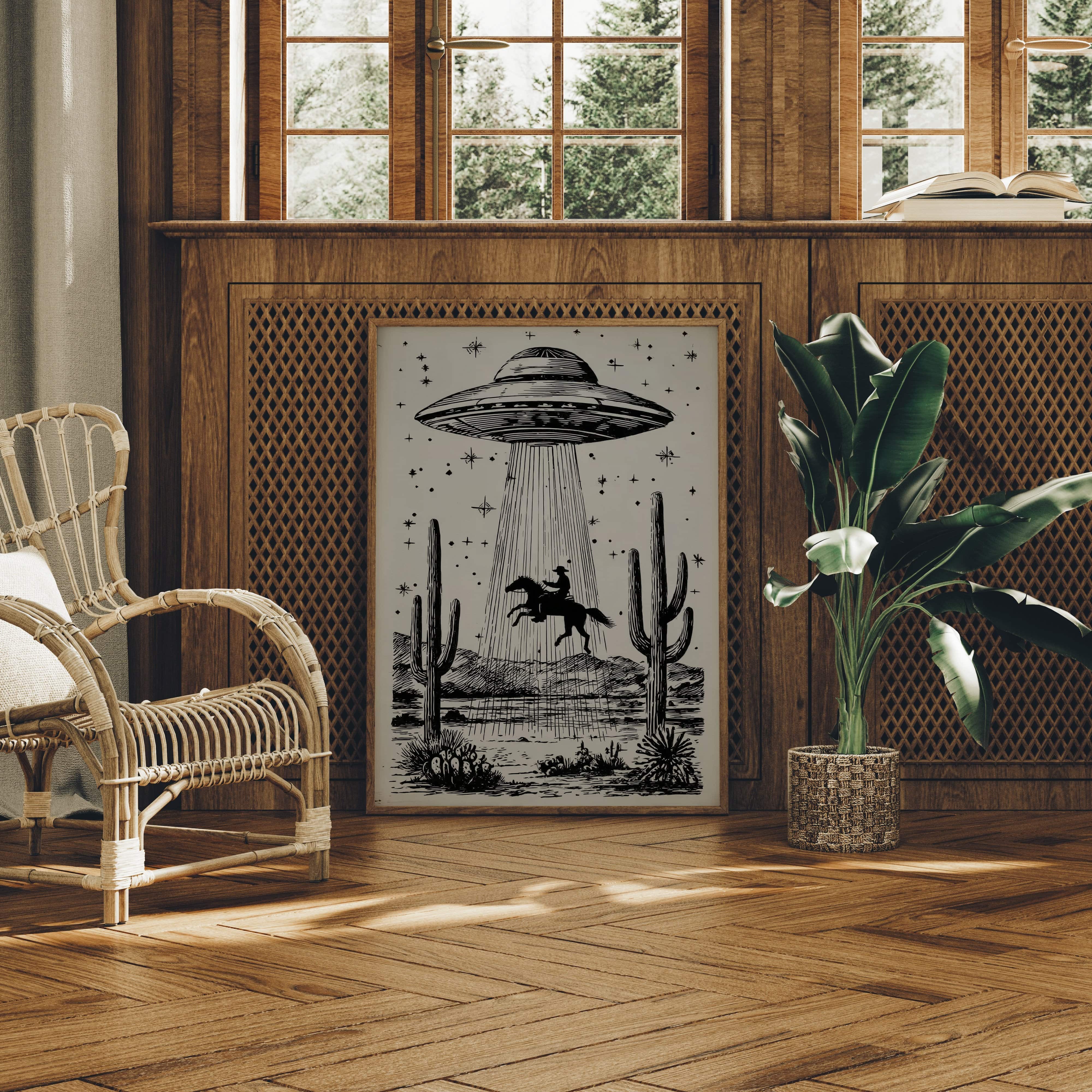 Midnight Cowboys Meet Desert Aliens