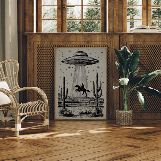 Midnight Cowboys Meet Desert Aliens