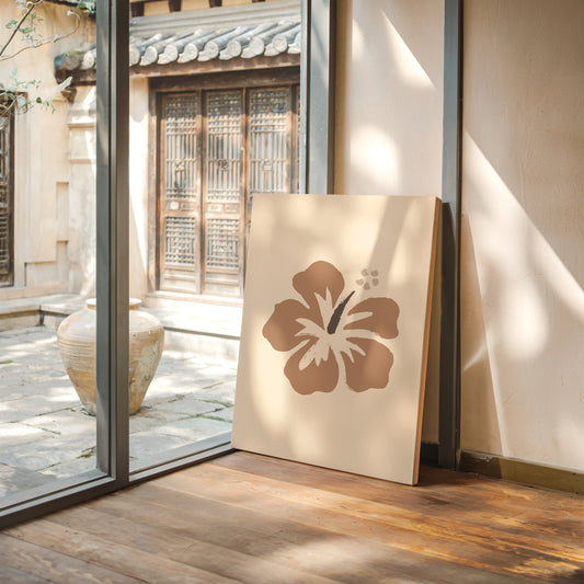 Gentle Petals Dance In Bronze