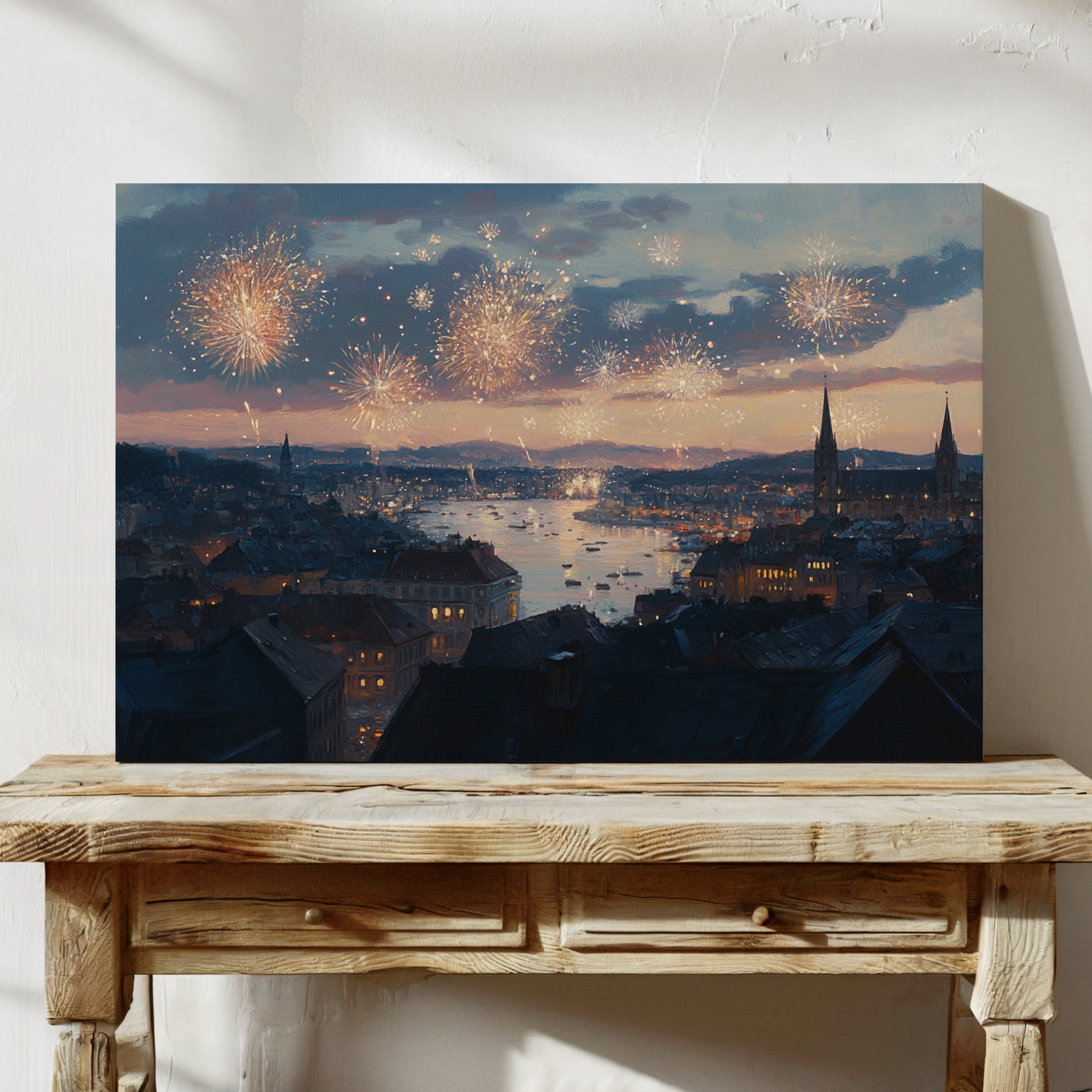 Starbursts Crown Ancient River Lights