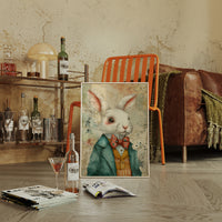 A Rabbit's Timeless Soiree
