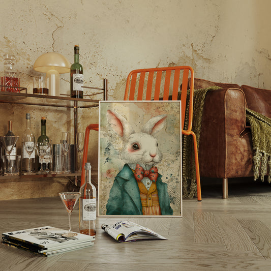 A Rabbit's Timeless Soiree