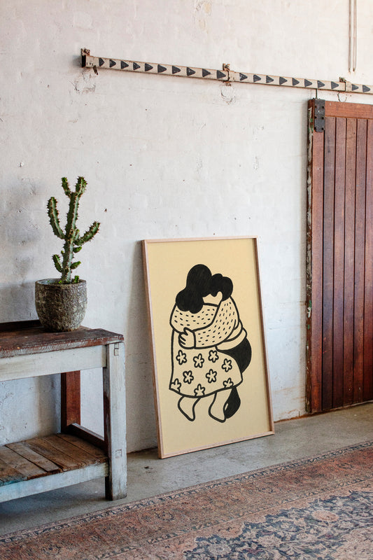 Love Blooms In Simple Lines