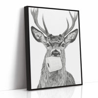 Stag's Unexpected Bathroom Break