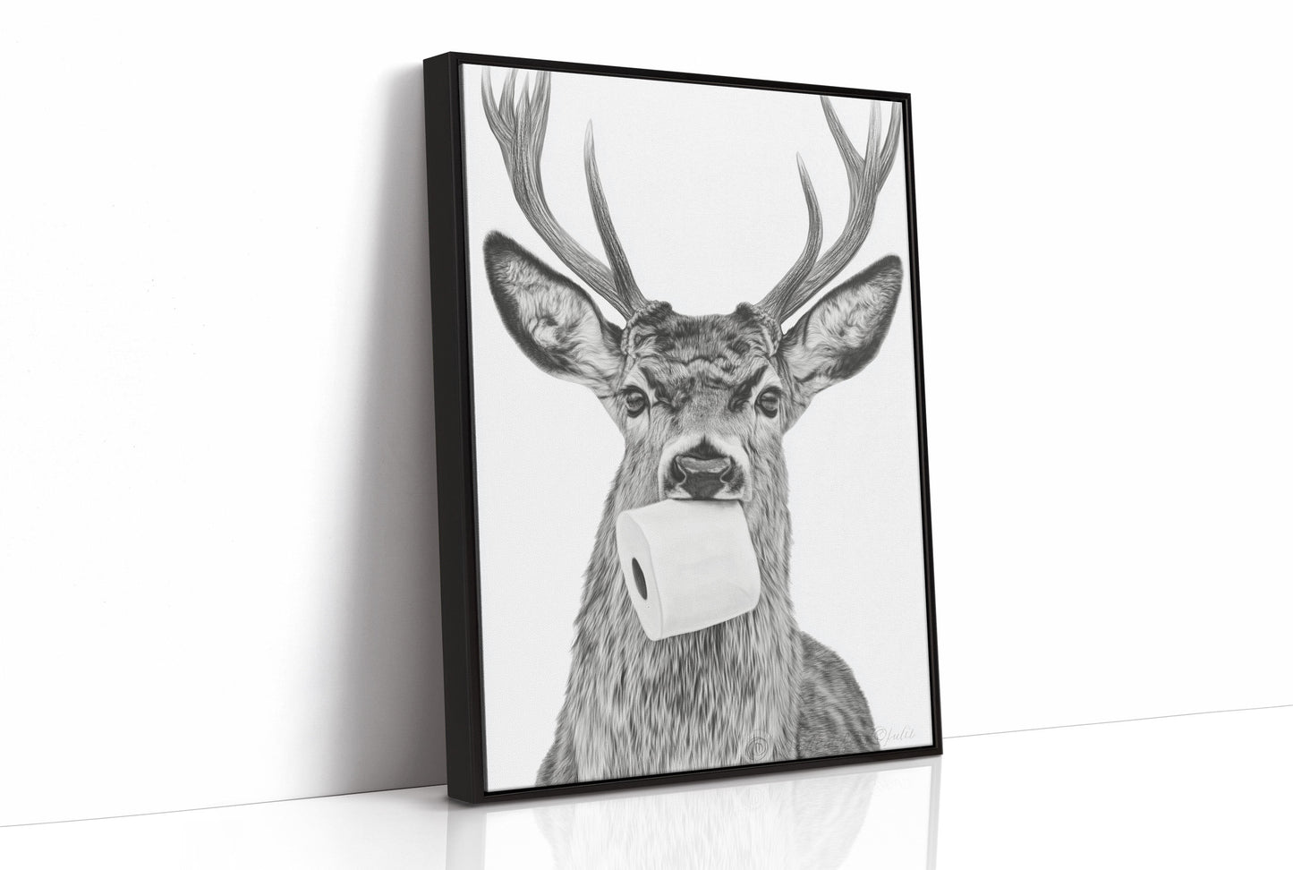 Stag's Unexpected Bathroom Break