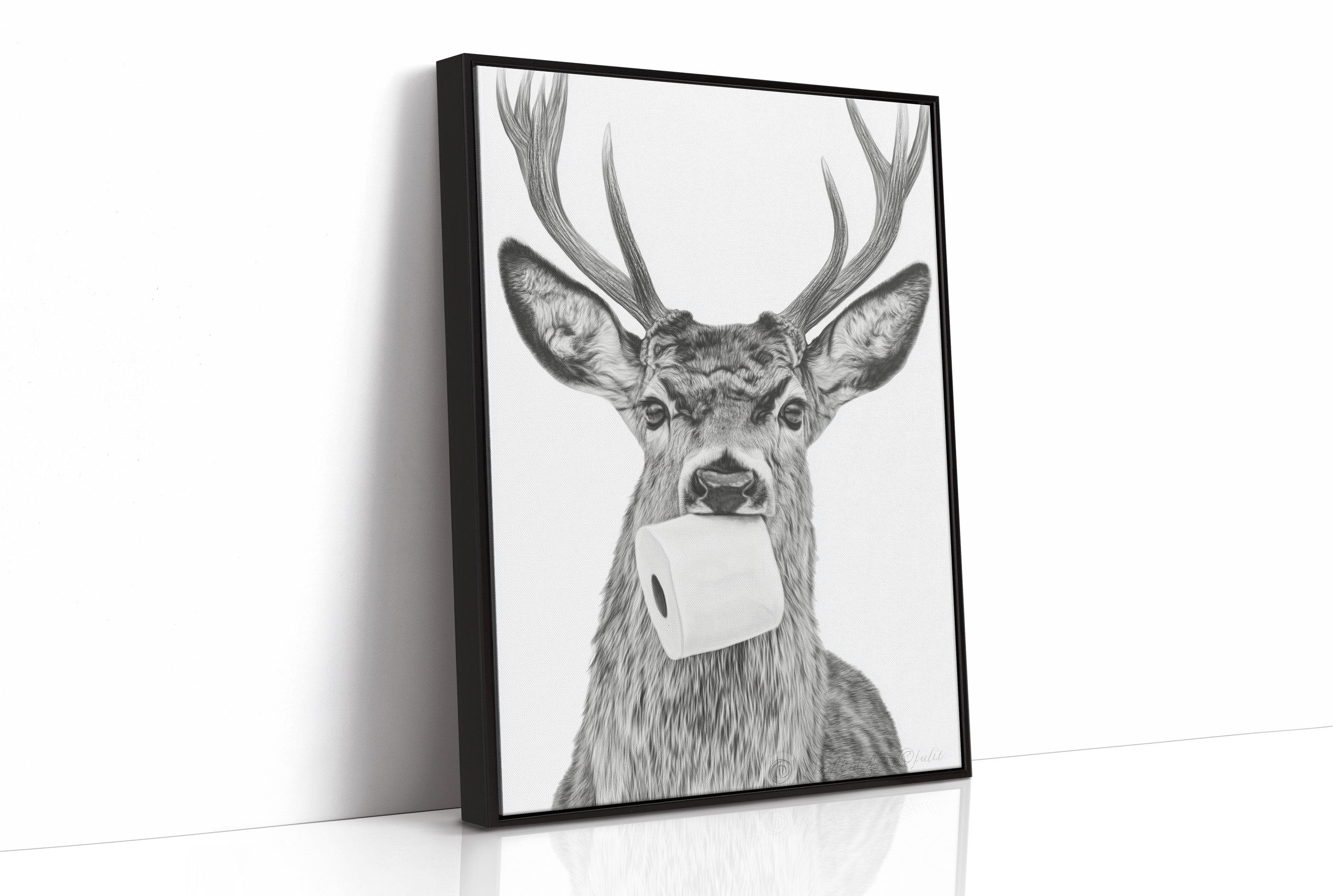 Stag's Unexpected Bathroom Break