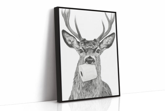 Stag's Unexpected Bathroom Break