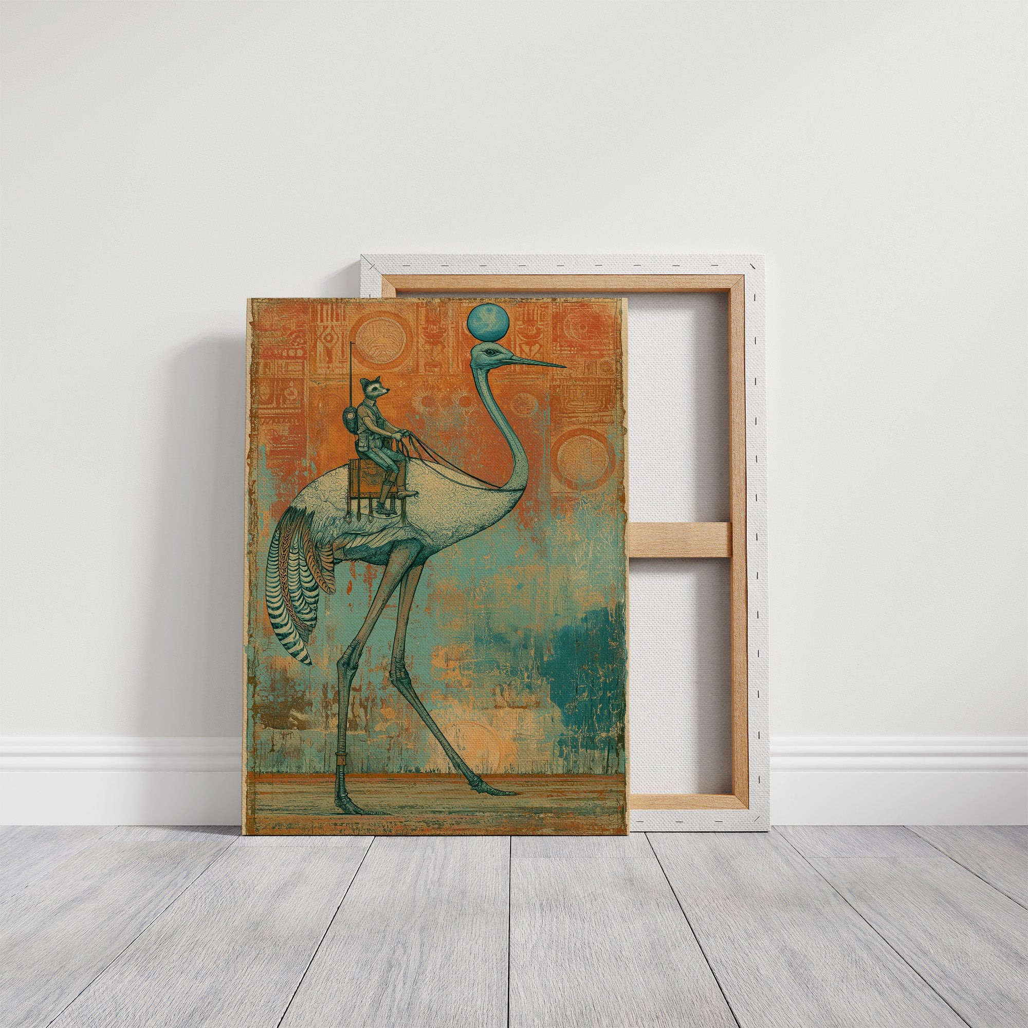 Explorer's Ride on the Long-Necked Beast