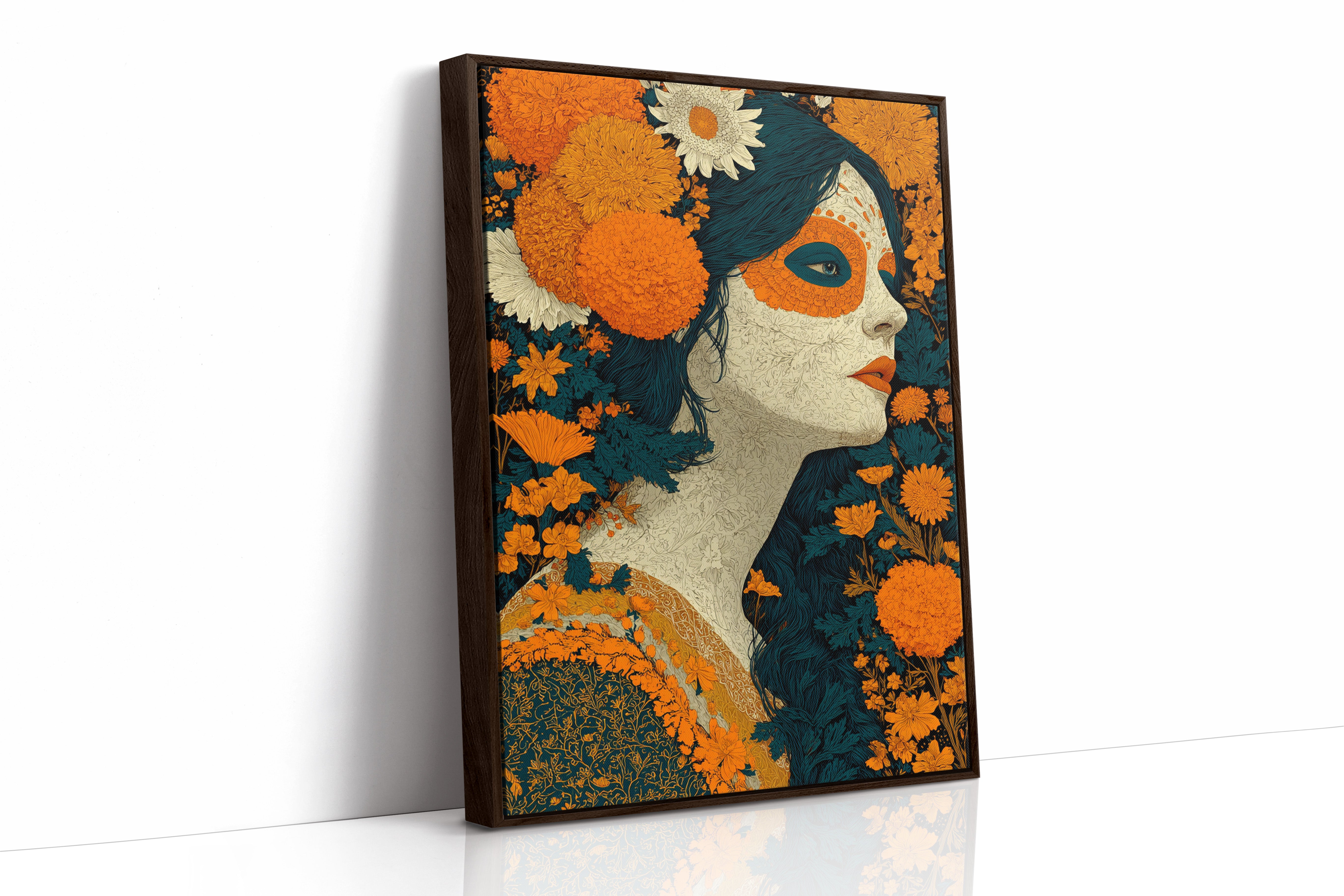 Beneath Blooms of Radiant Color
