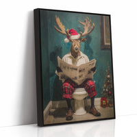 Morning News With Festive Antlers
