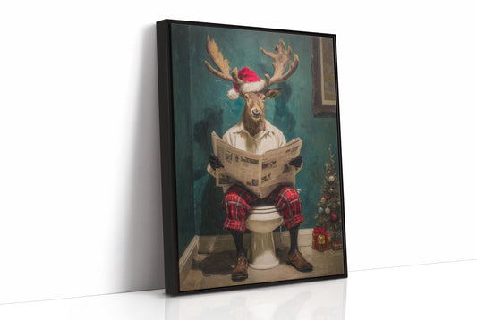 Morning News With Festive Antlers