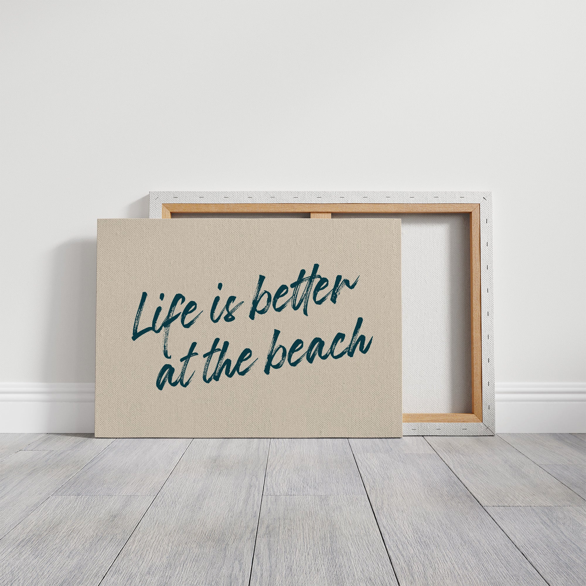 Coastal Wisdom in Brushed Teal
