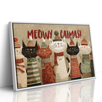 Feline Choir Sings Winter Joy