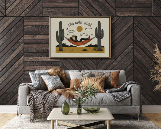 Saguaros Share Their Afternoon Peace
