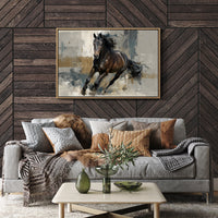 Untamed Spirit Breaks Through Storm
