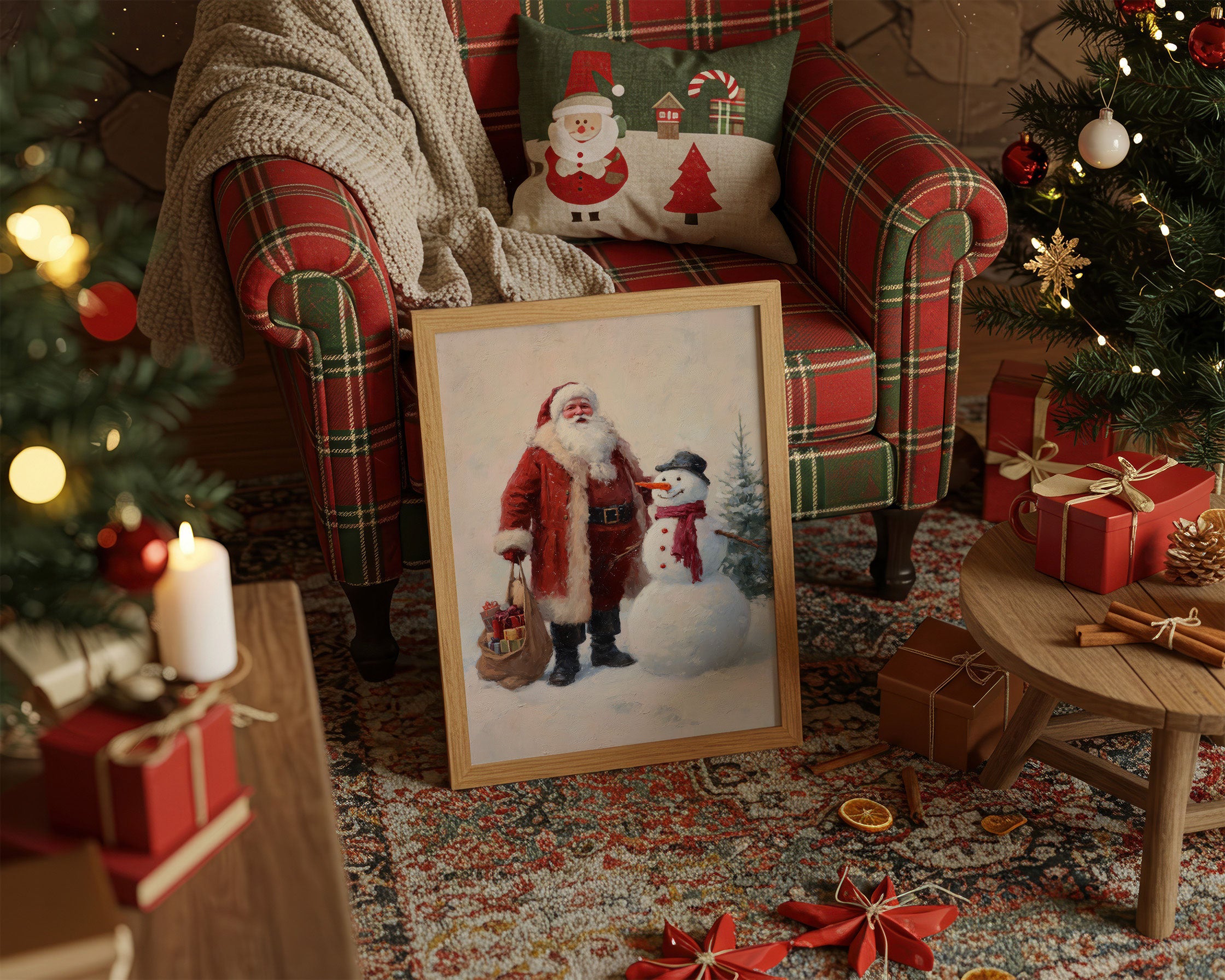 Winter Friends Share December Light