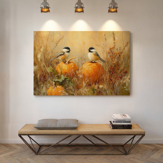 Chickadees Share Harvest Field Stories