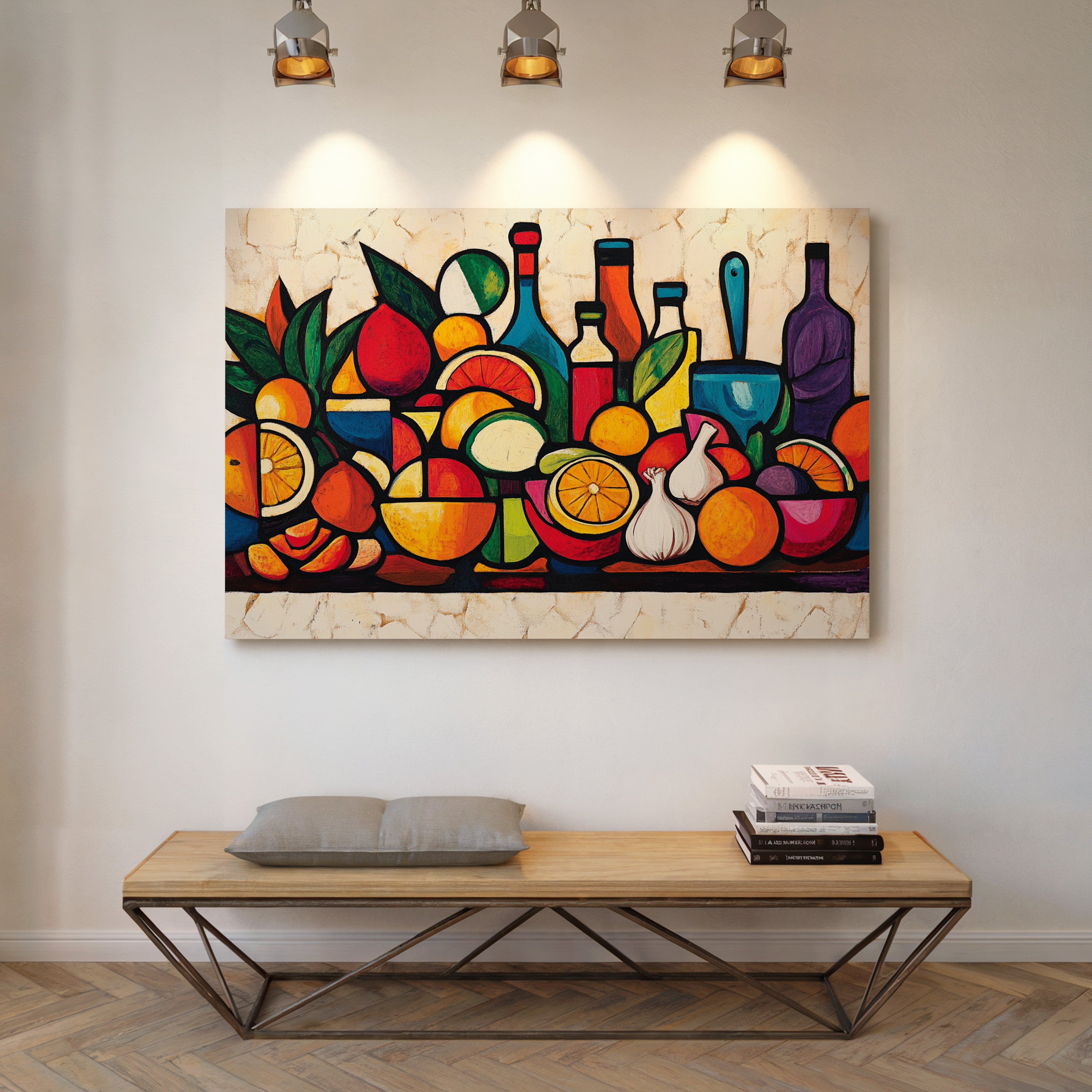 Citrus Symphony On Kitchen Counter