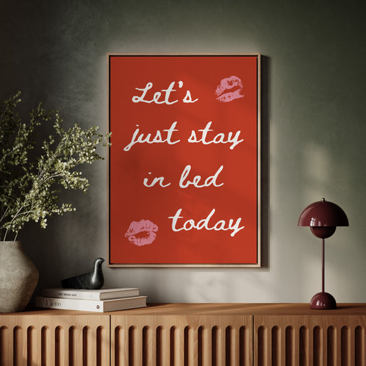 Lazy Sunday Wears Pink Kisses