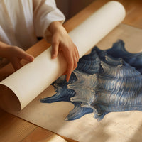 Ocean Memories In Indigo Blue