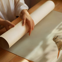 Solitary Songbird On Muted Horizon