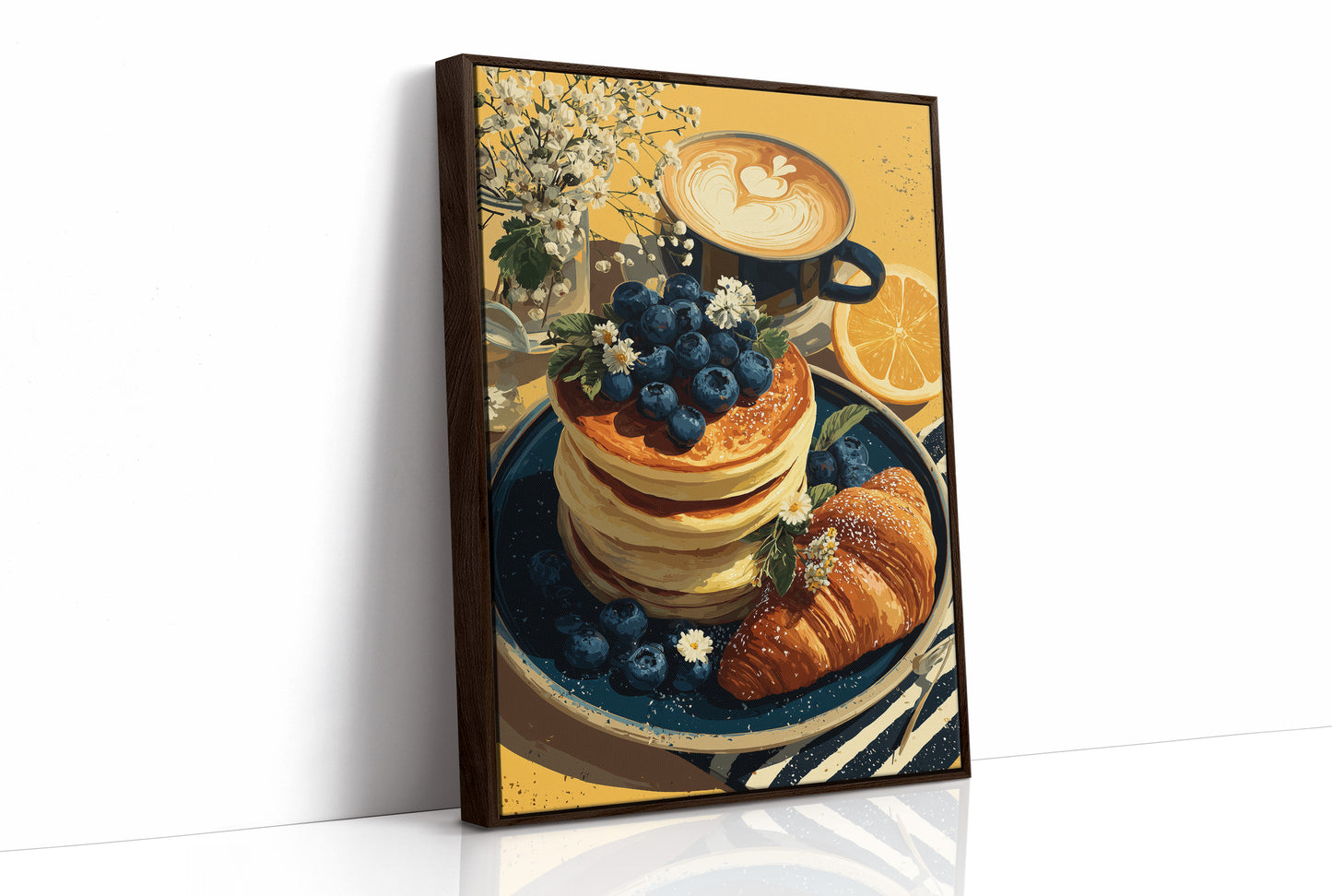 Stacked Pancakes and Sunshine