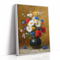 Wildflowers in a Dark Vessel