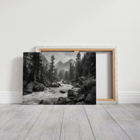 Wild Waters Carve Mountain Memories