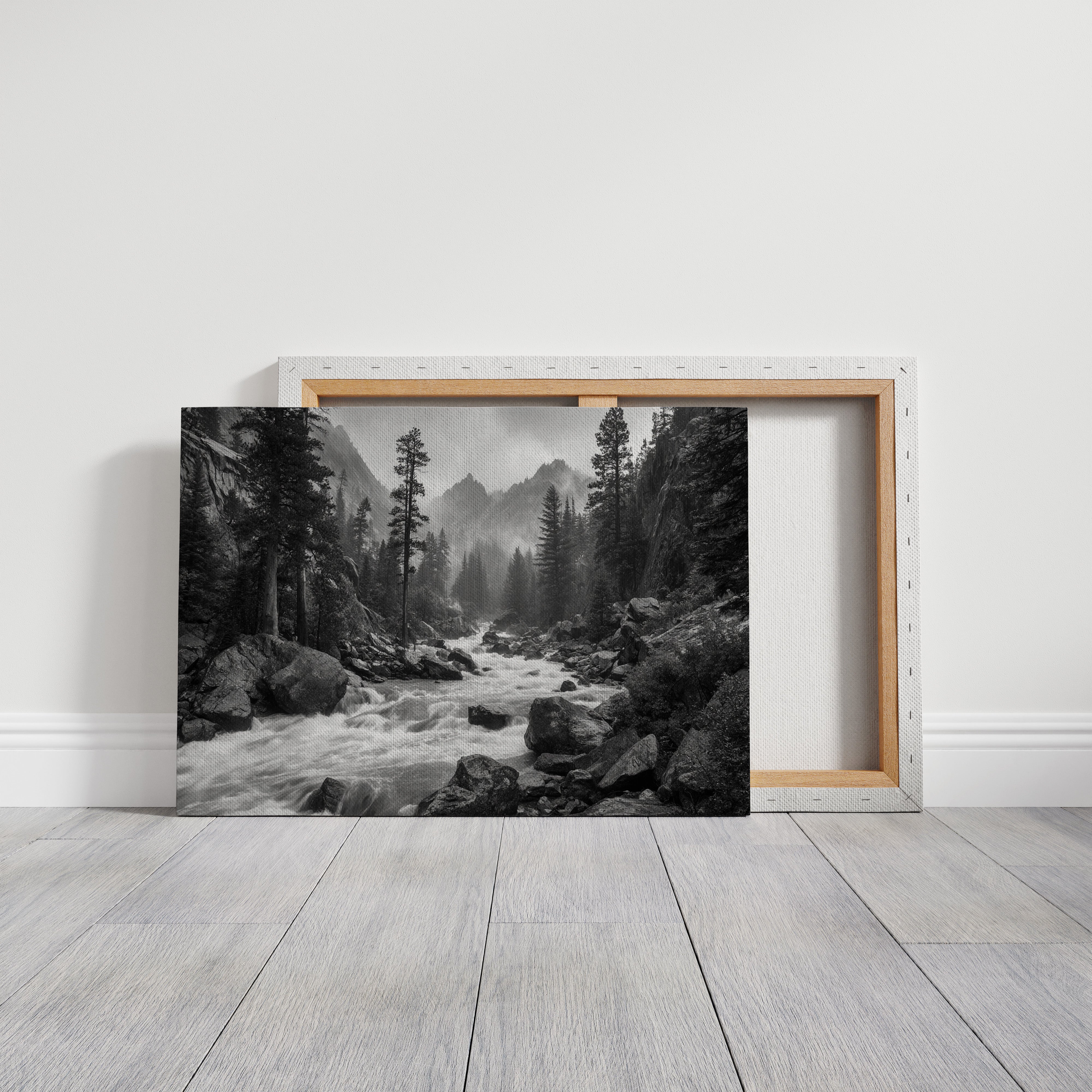 Wild Waters Carve Mountain Memories
