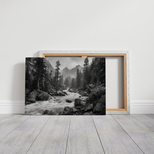 Wild Waters Carve Mountain Memories