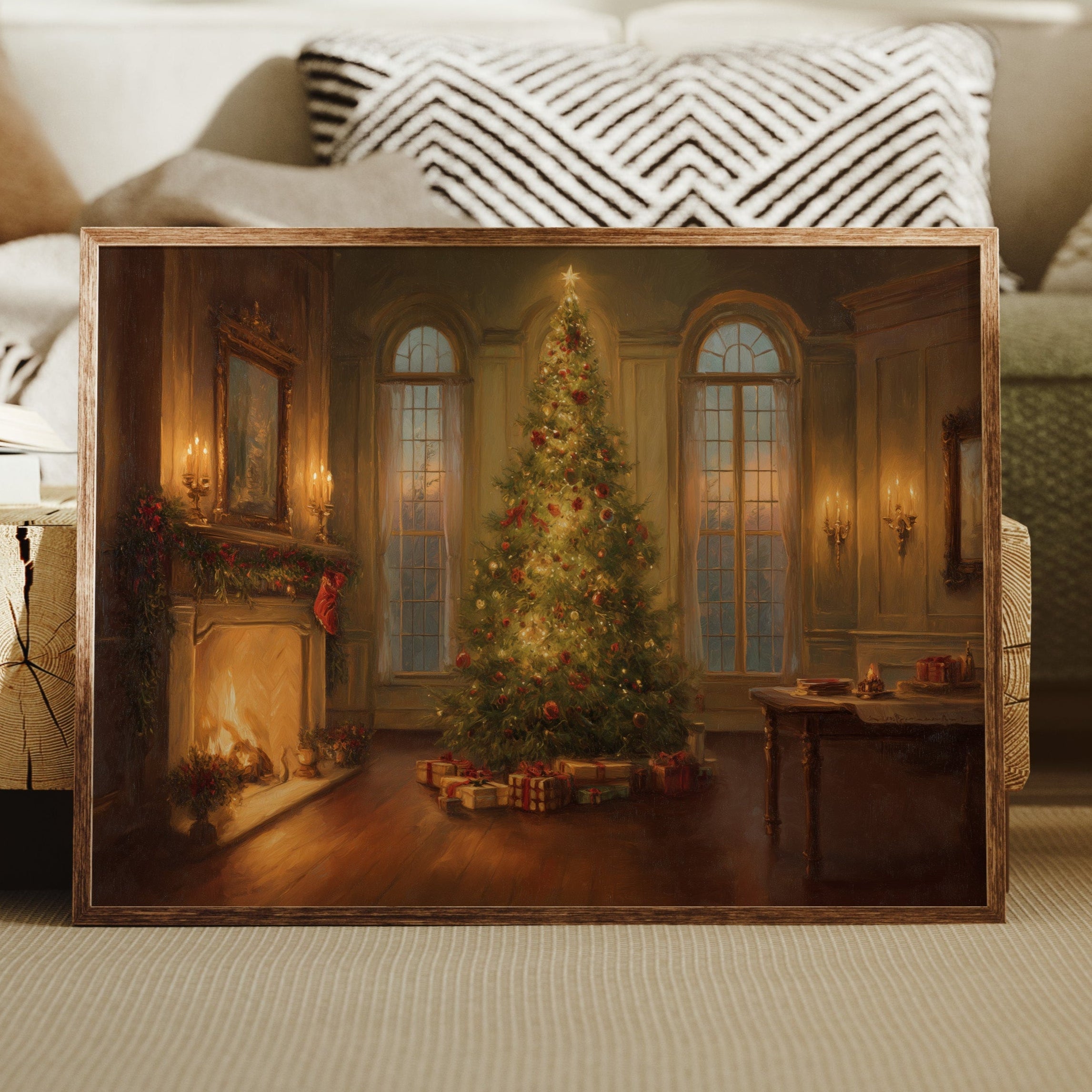 Candlelight Warms The Manor's Heart