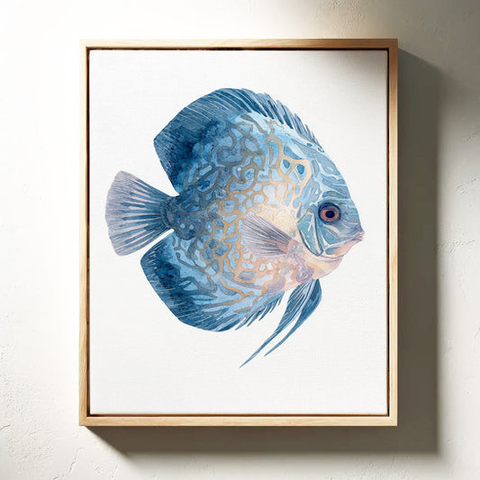 Beneath the Ocean's Brushstrokes