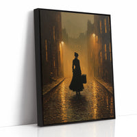 Cobblestone Journey By Gaslight