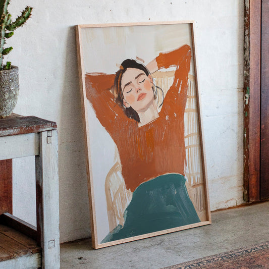 Sunlit Moments In Terracotta Dreams