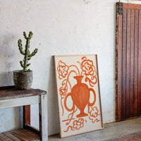 Terracotta Blooms Find Modern Grace