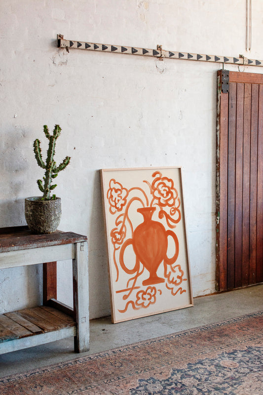 Terracotta Blooms Find Modern Grace